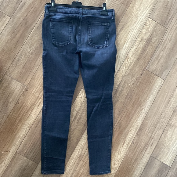 7 for all Mankind High Waist Ankle Skinny - Bastle Grey - Picture 3 of 3